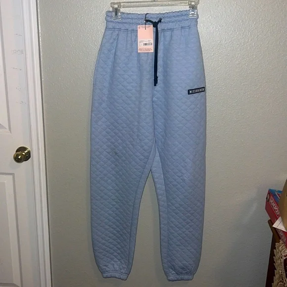 Missguided Pants Jumpsuits Misguided Quilted Jogger Poshmark
